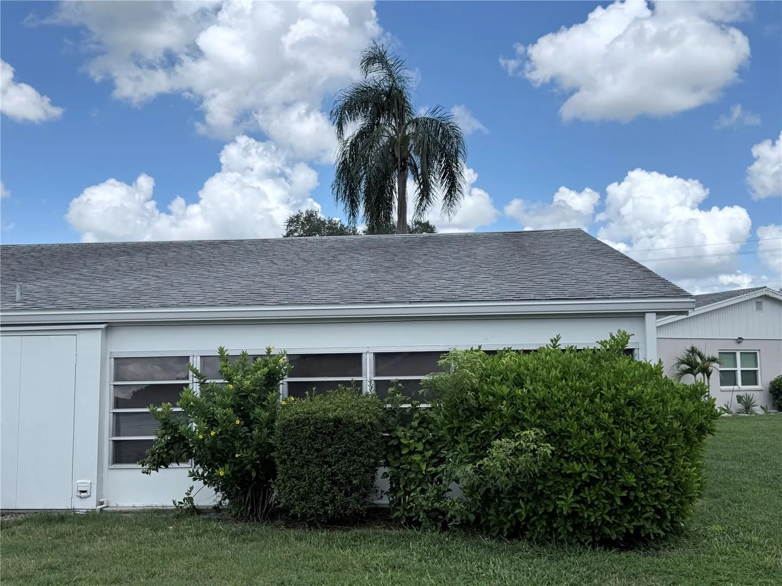 Back of the home