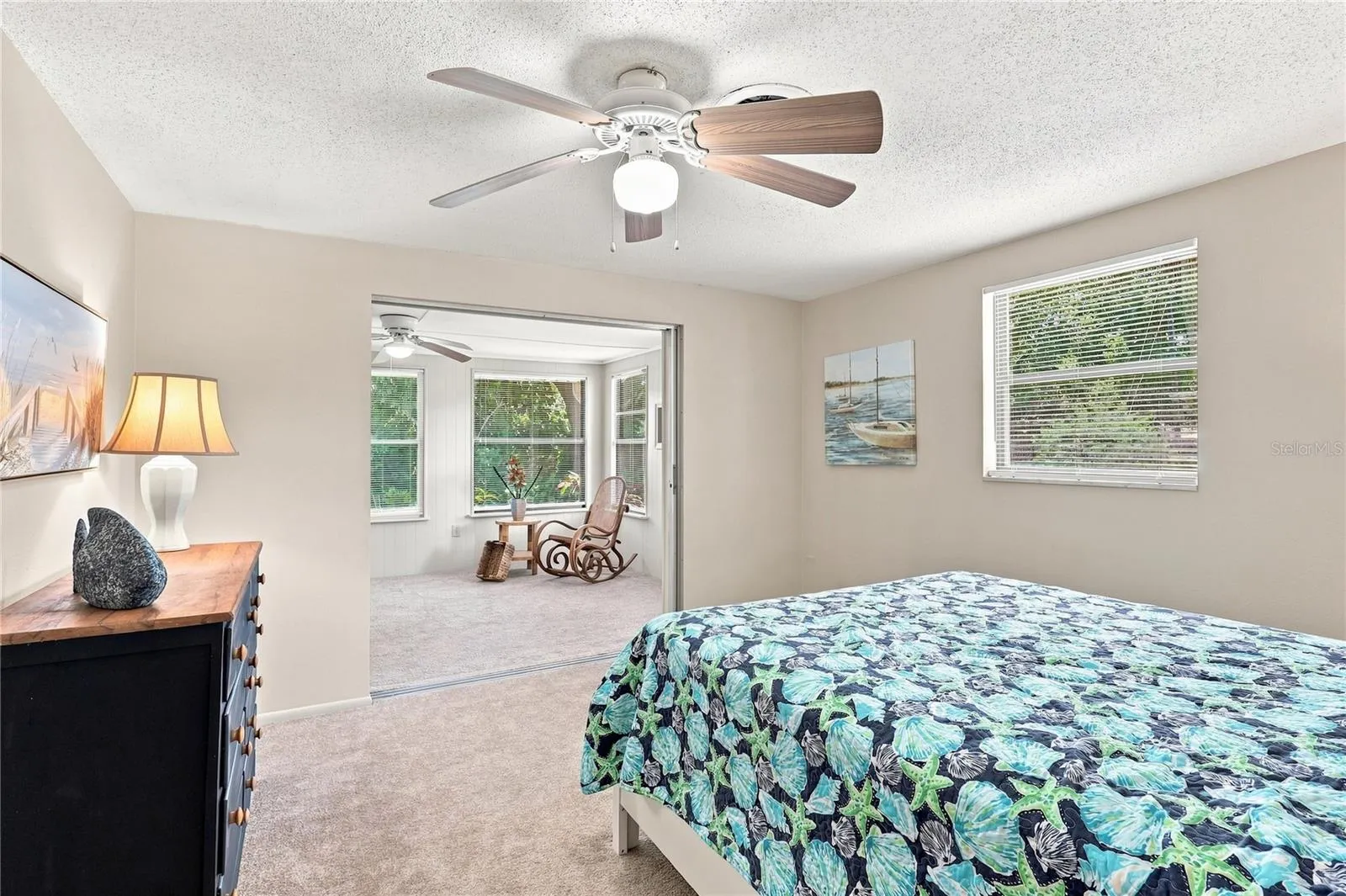 Owner's Suite with additional 12X12 room that can be used as a 3rd bedroom, nursery, or office.
