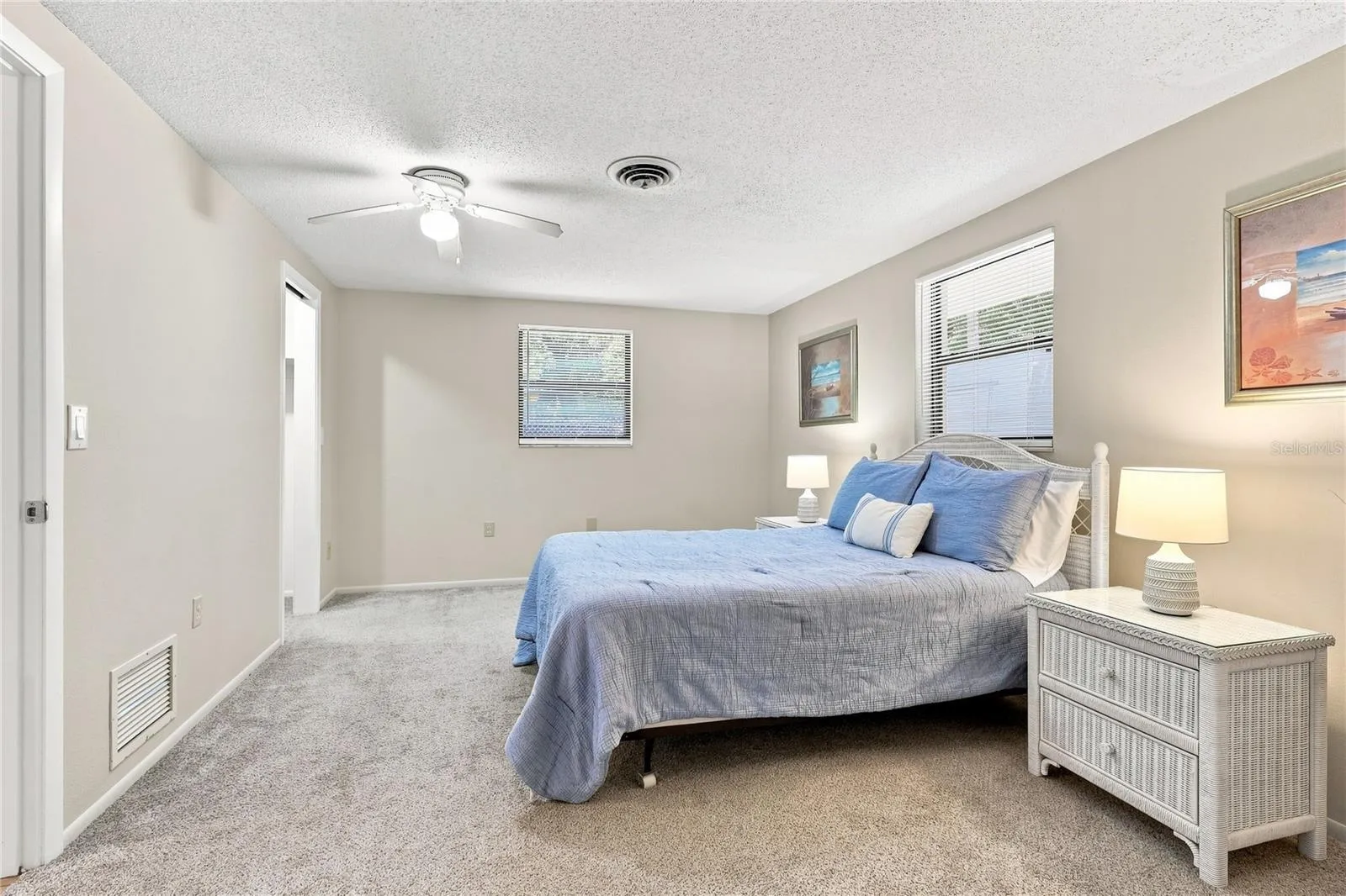 Bedroom 2 with walk-in closet