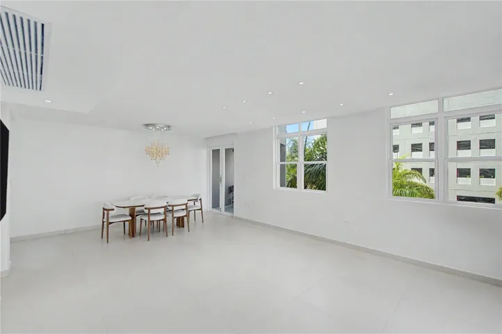 Family Room with Dining Room