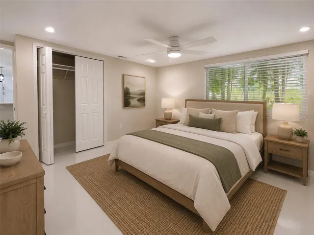 Ensuite Virtually staged
