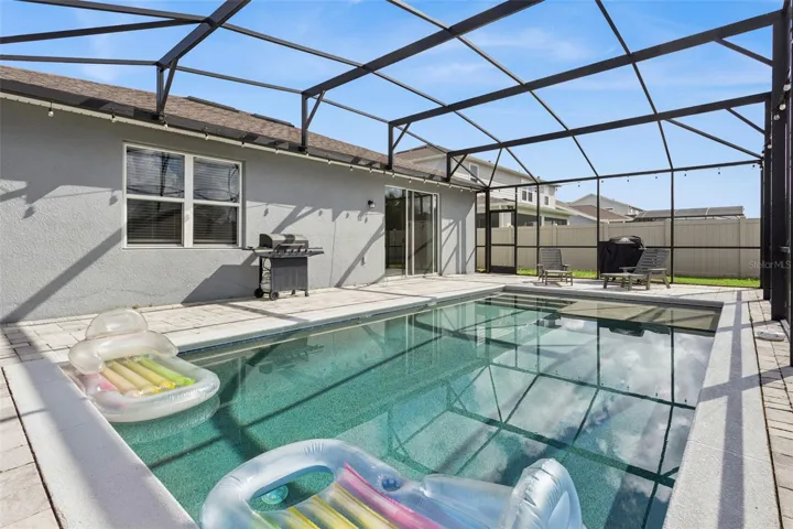 Screen-enclosed Pool Patio