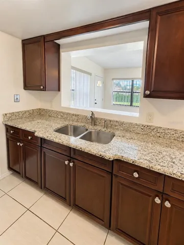 Updated Cabinets and Granite Counter Tops