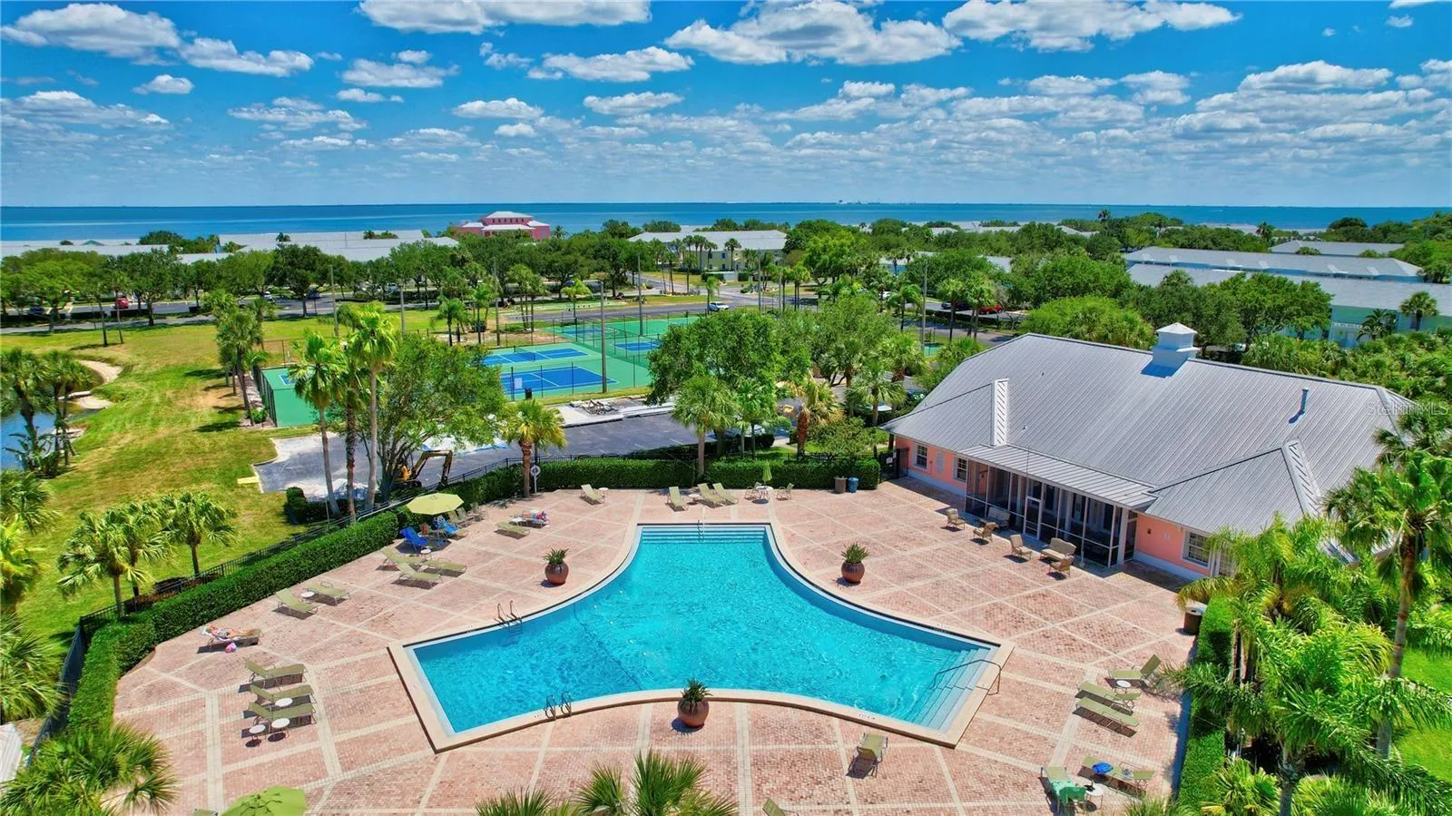 second Pool at the second clubhouse