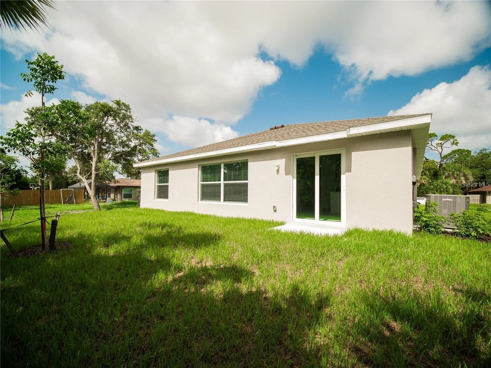 Rear View of Home