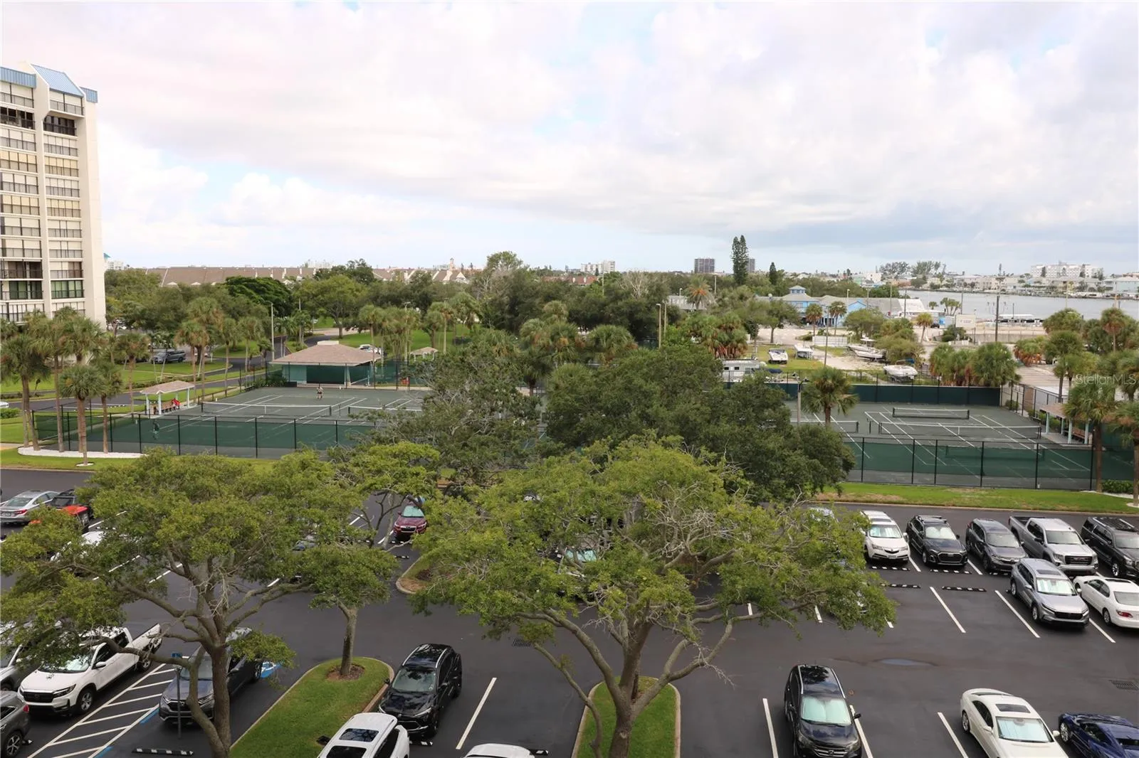 Tennis courts from 5th floor