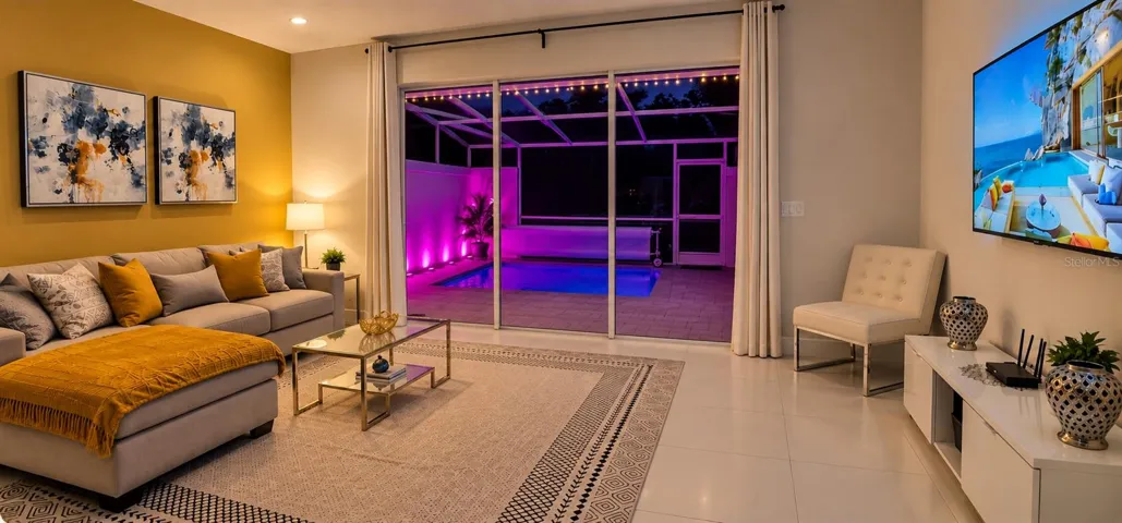 Private splash pool