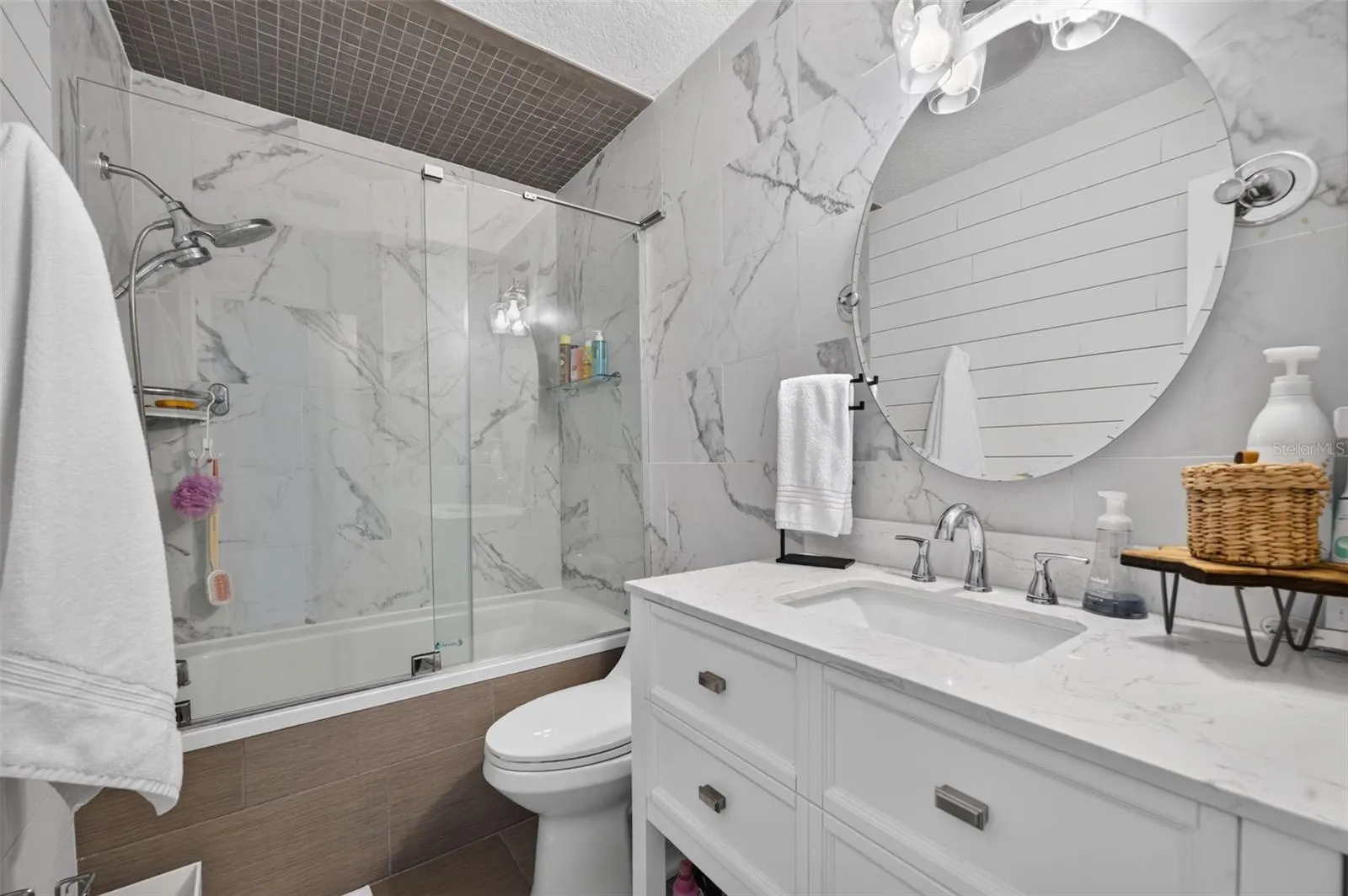 Third floor hall bathroom