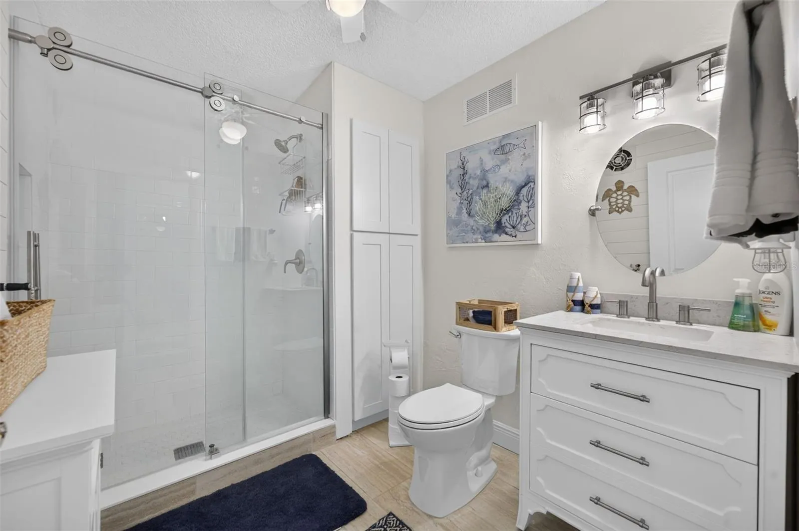 First floor full bathroom
