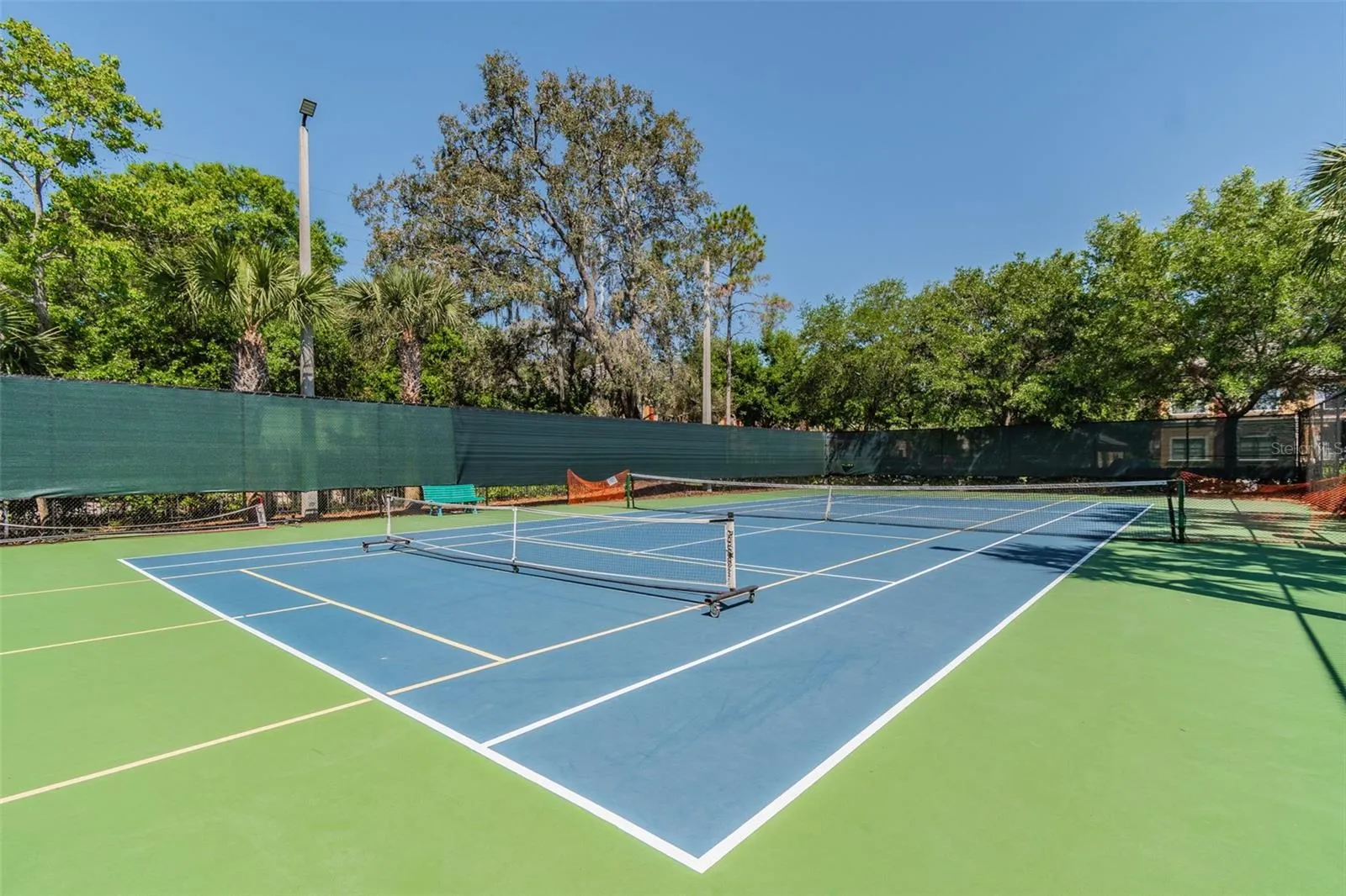 Pickleball court
