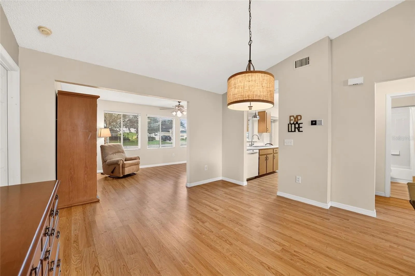 dining room area