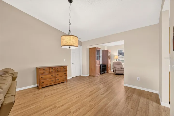 dining room area