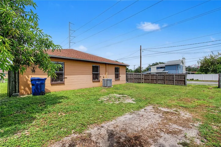 Large Fenced Backyard