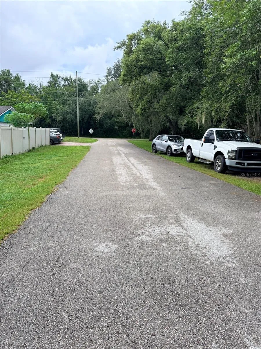 street in front of house