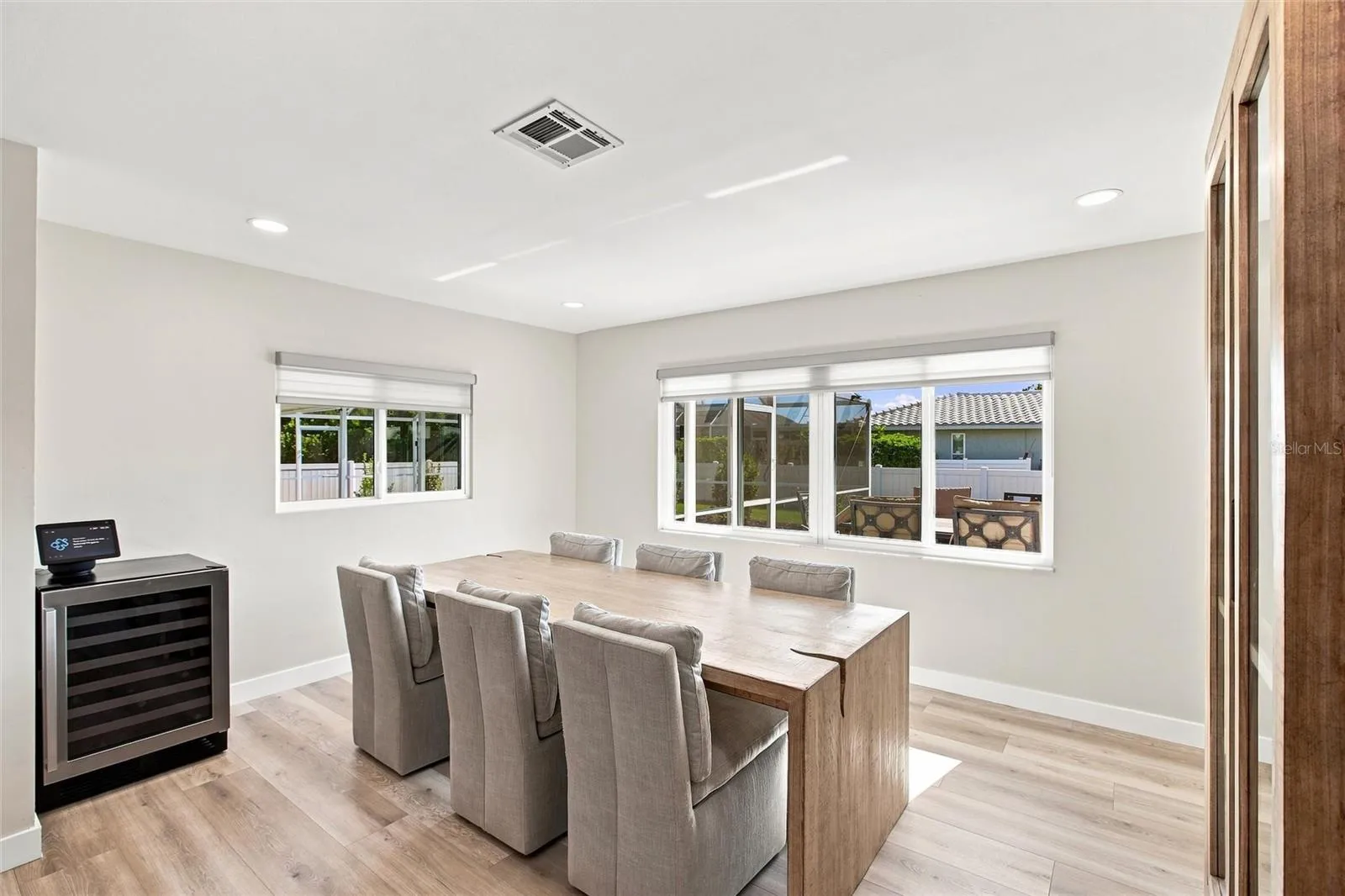 Dining room (beverage fridge does not convey)
