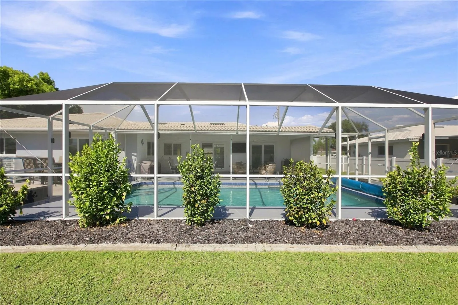 Rear of home