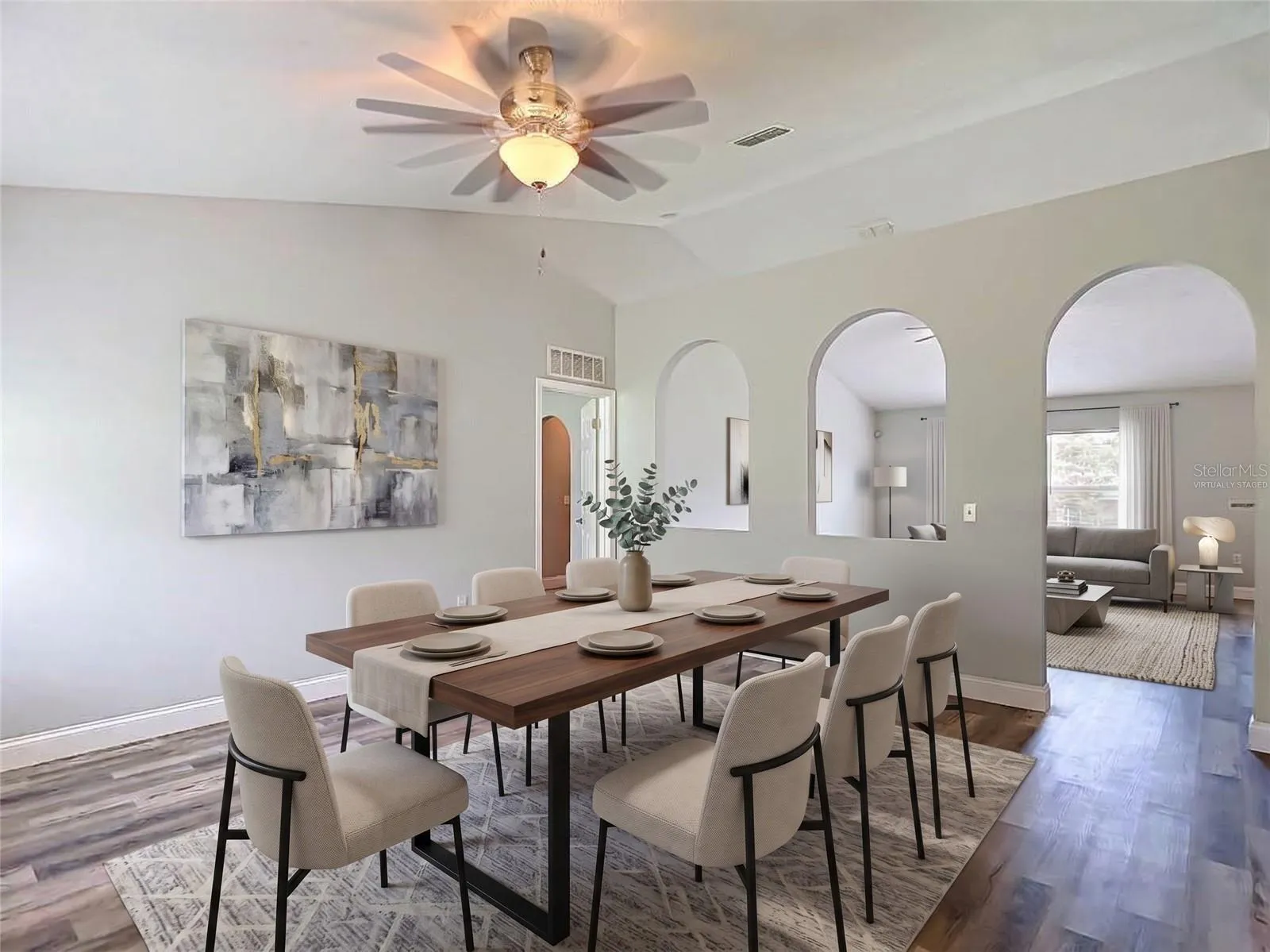 Dining Room—or Multi-Purpose Living Space - image is virtually staged