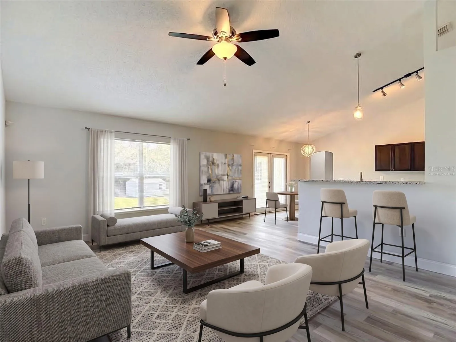 Living Room - image virtually staged