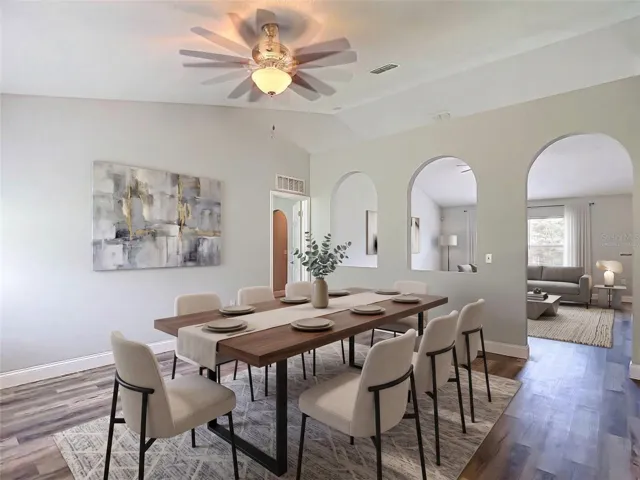 Dining Room—or Multi-Purpose Living Space - image is virtually staged
