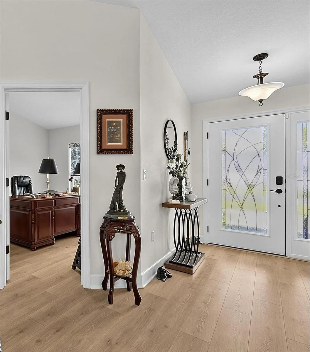 Foyer and Den/4th bedroom entry
