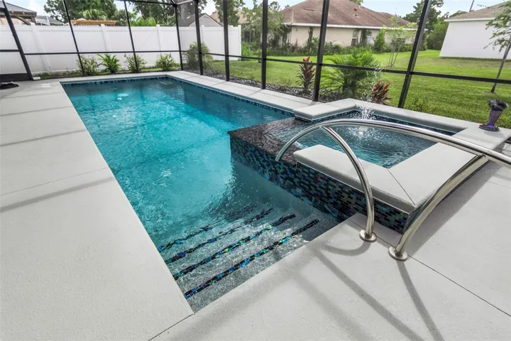 Pool entry