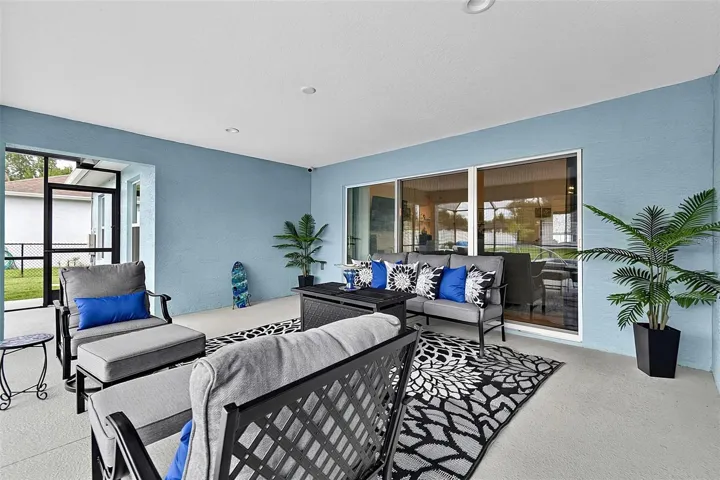 Enjoy the outdoor space with upgraded screening to prevent insect intrusion