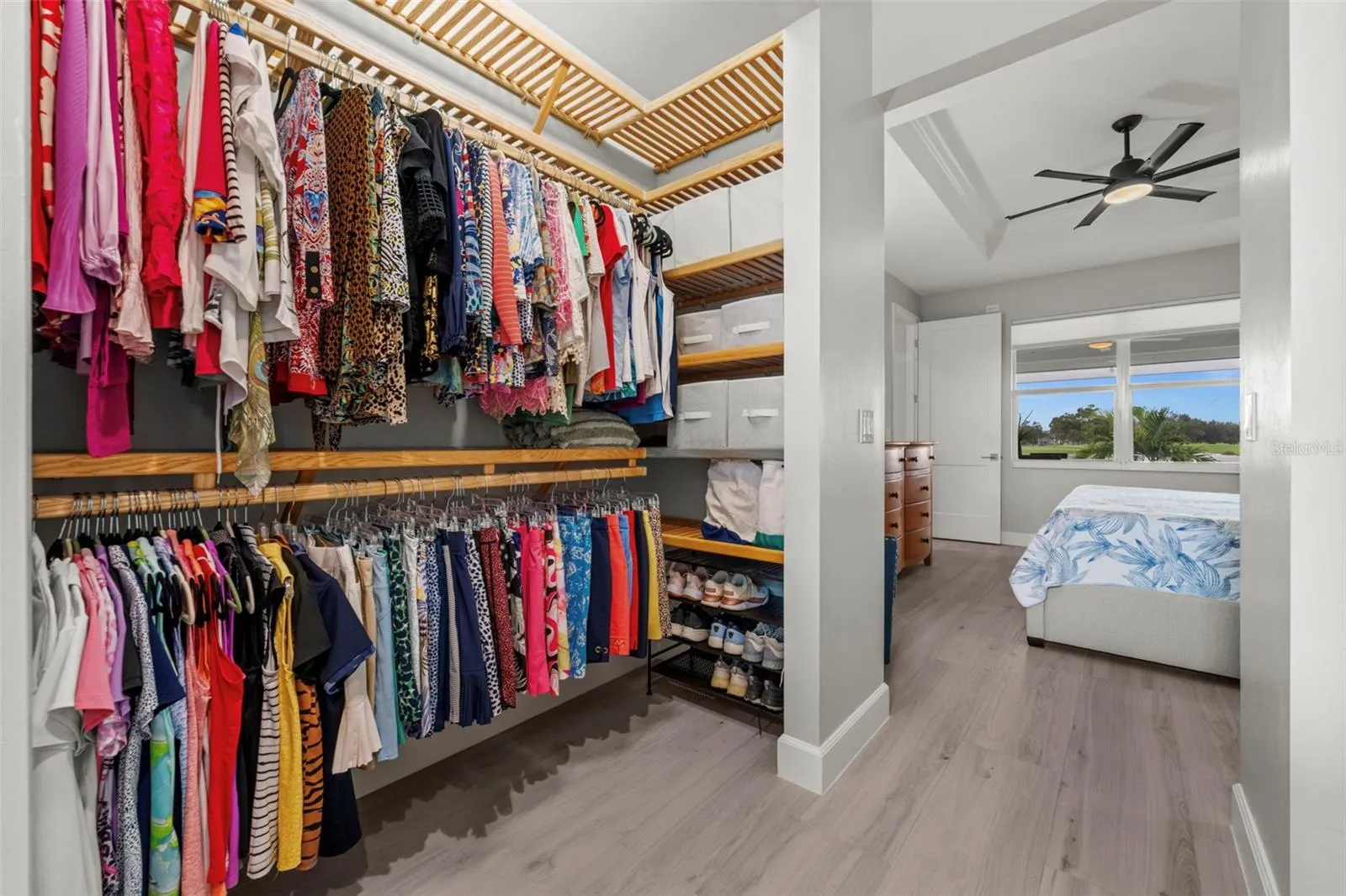 This exemplary primary suite is so well designed.