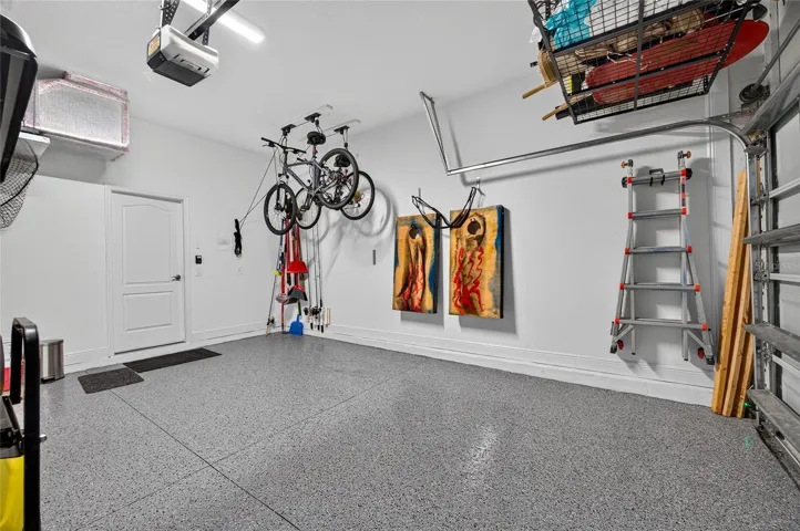 epoxied floor