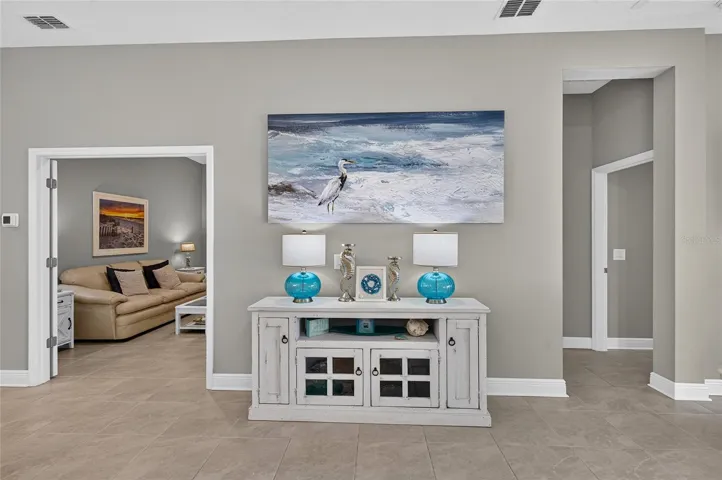 entrance to family room