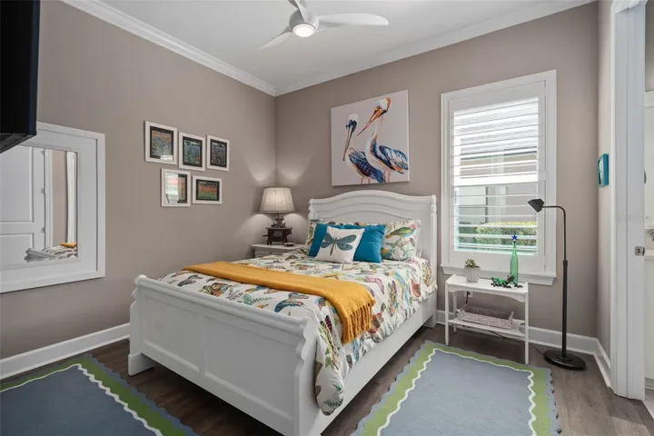 Bedroom 2 offers an En-Suite and a closet organization system