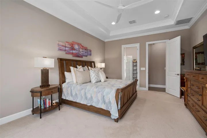 Primary bedroom suite