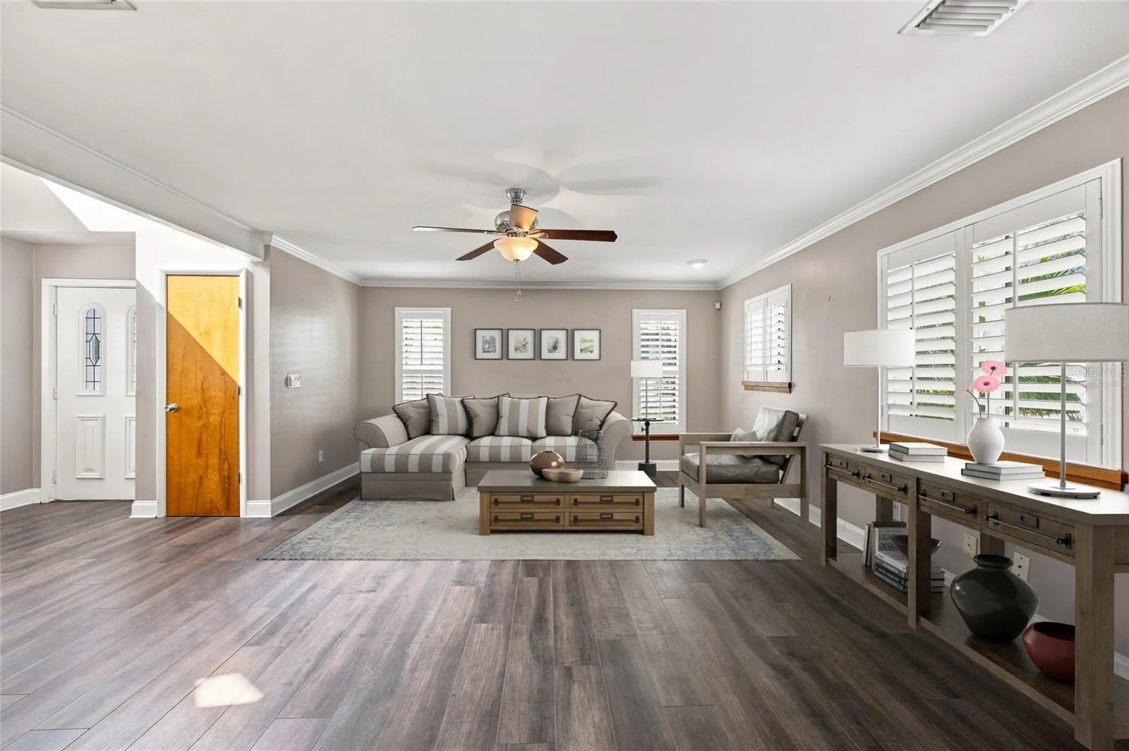 Living Room Virtually Staged
