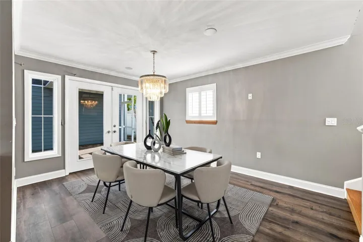 Dining Room Virtually Staged