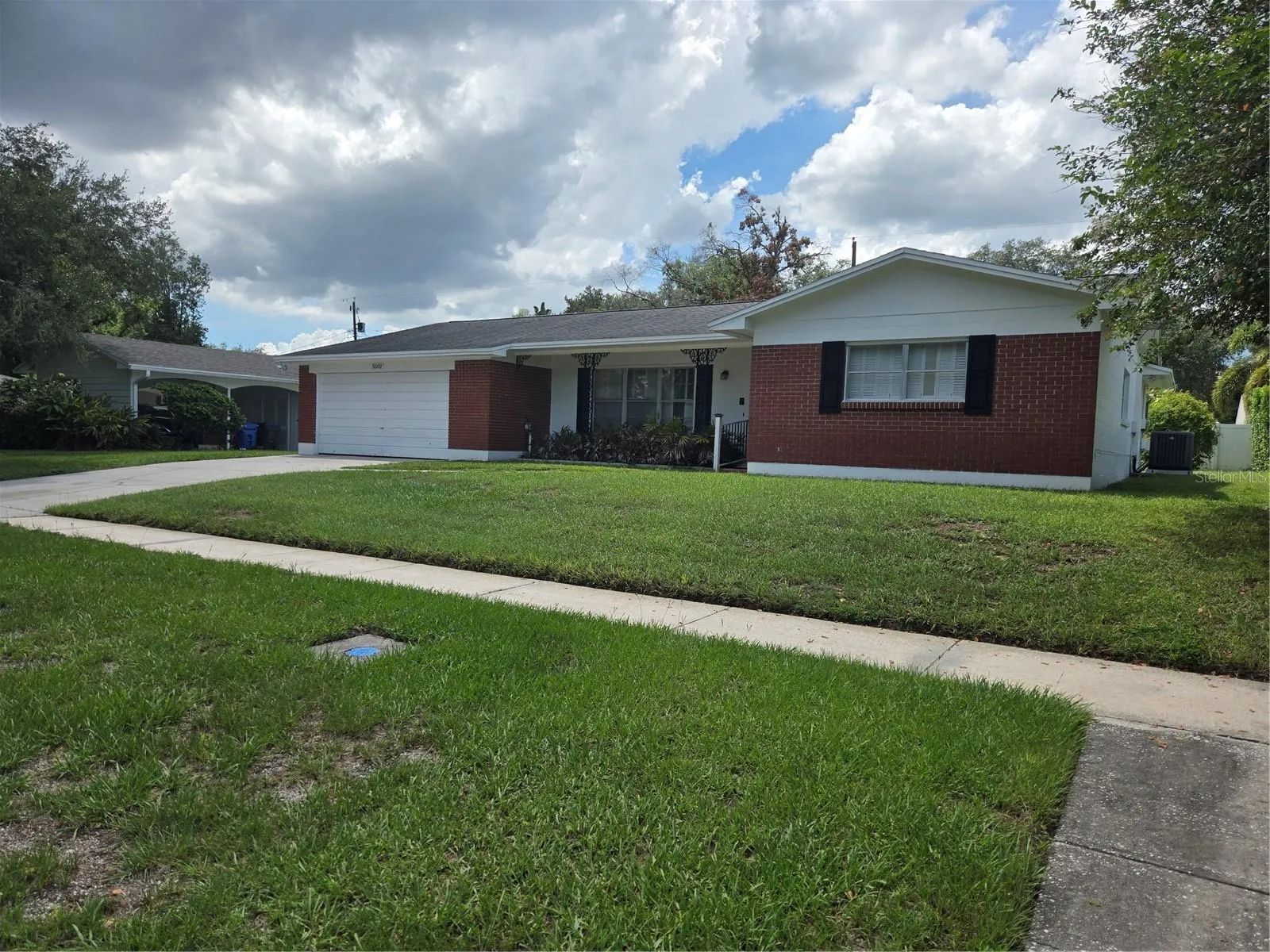 front of home