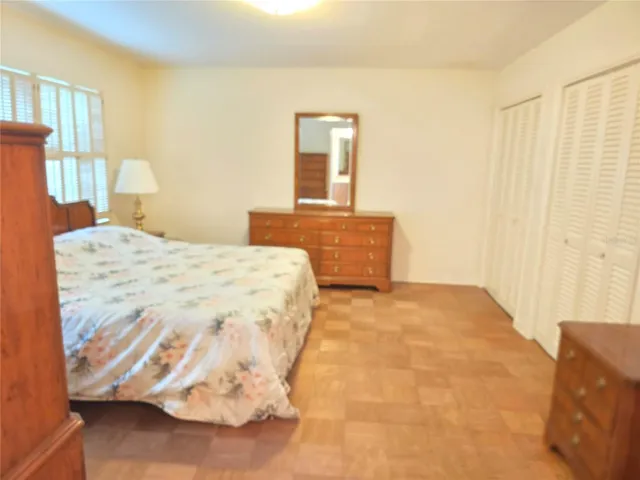 master bedroom from en suite bathroom
