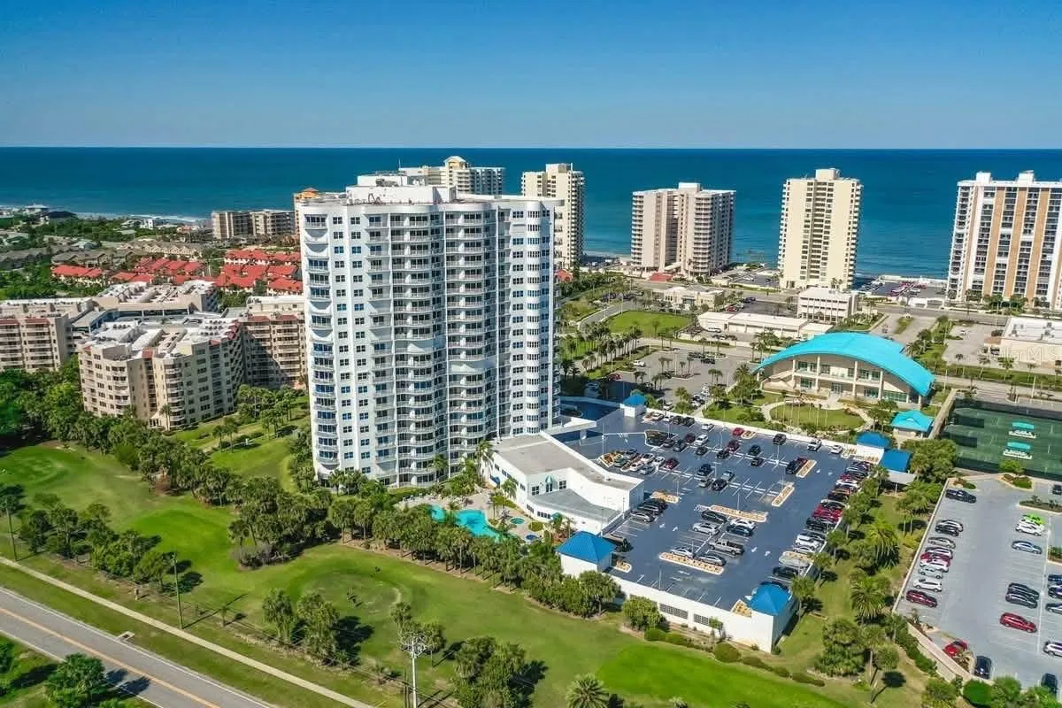 Across the street from the beach