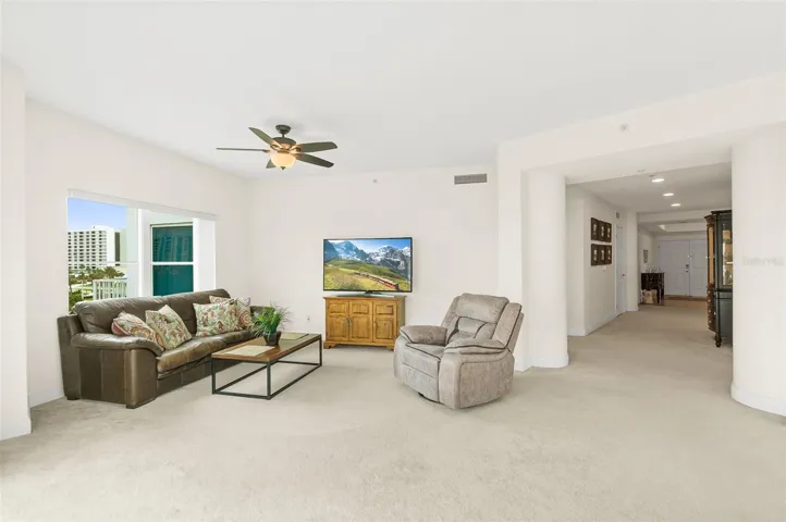Wide-open floor plan