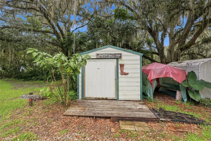 Lots of storage sheds