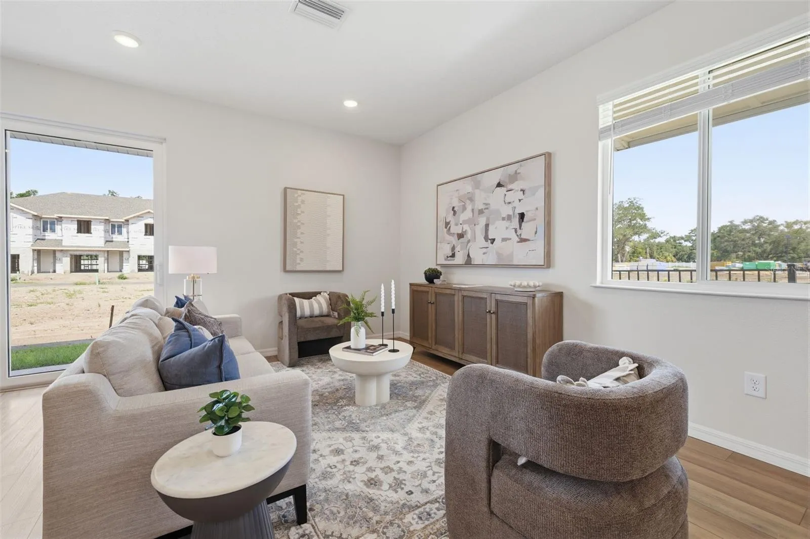 Great room - model home