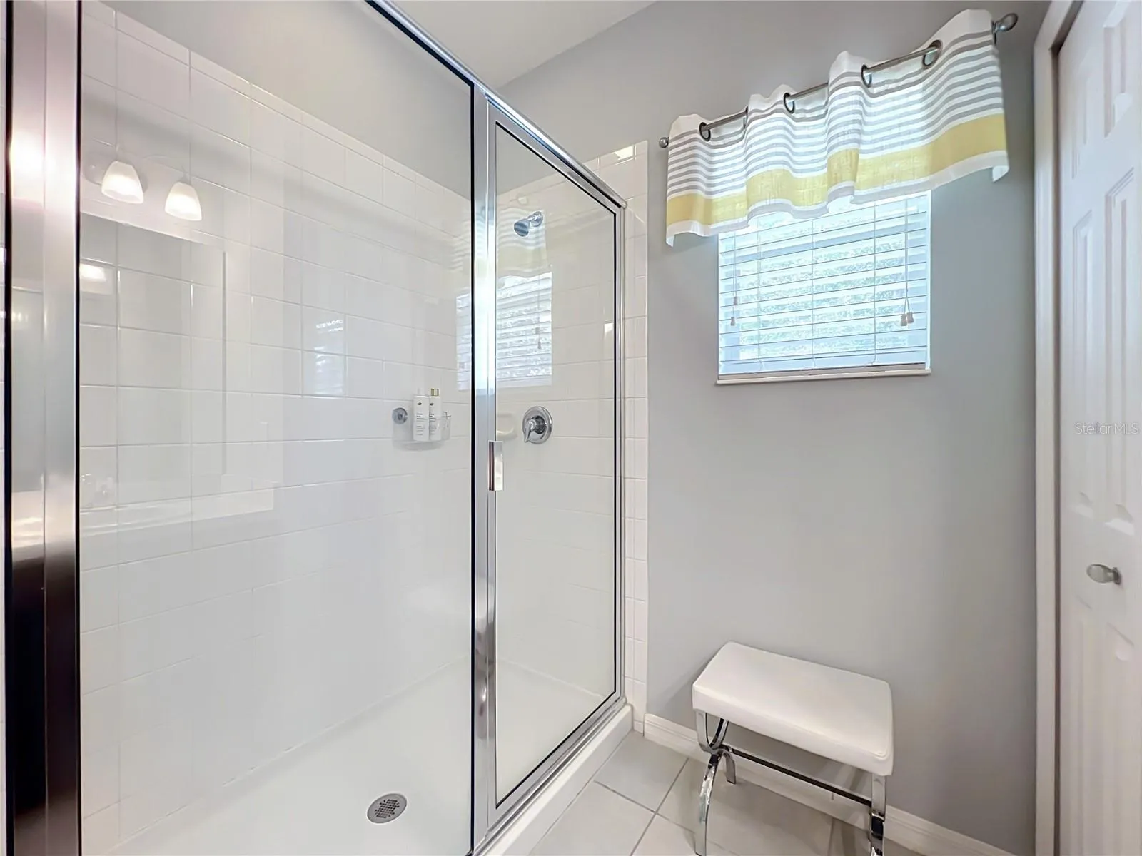 Spacious shower