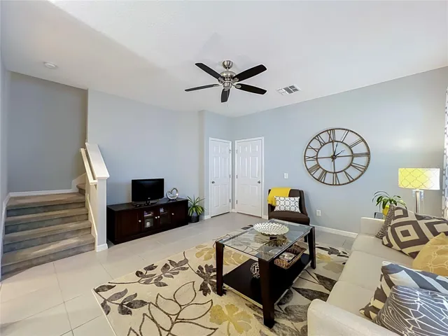 All tile flooring downstairs