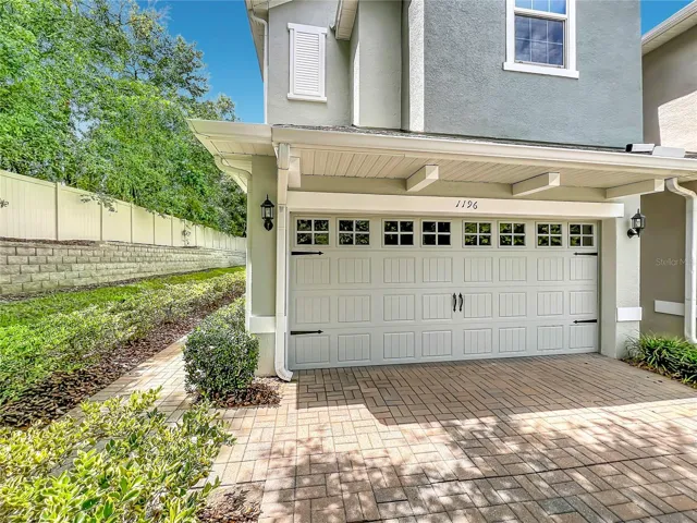Freshly painted exterior