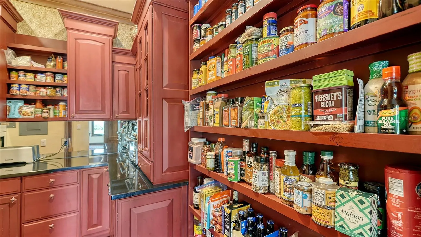 Generous Walk In Pantry
