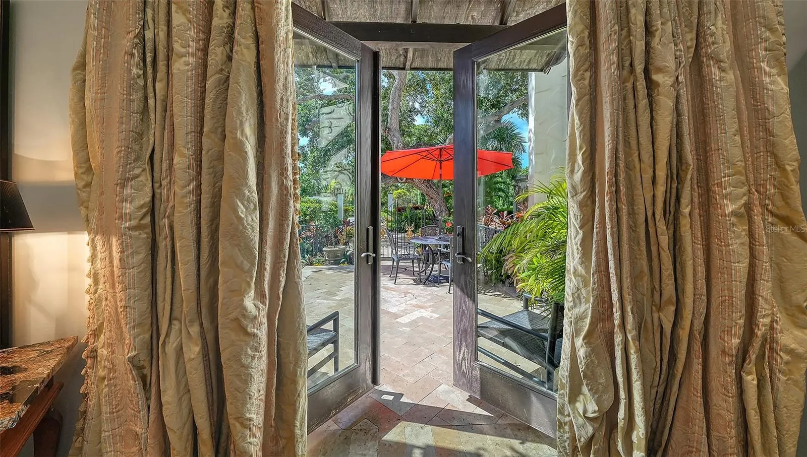 Inviting Garden Courtyard Retreat off of the Primary Suite