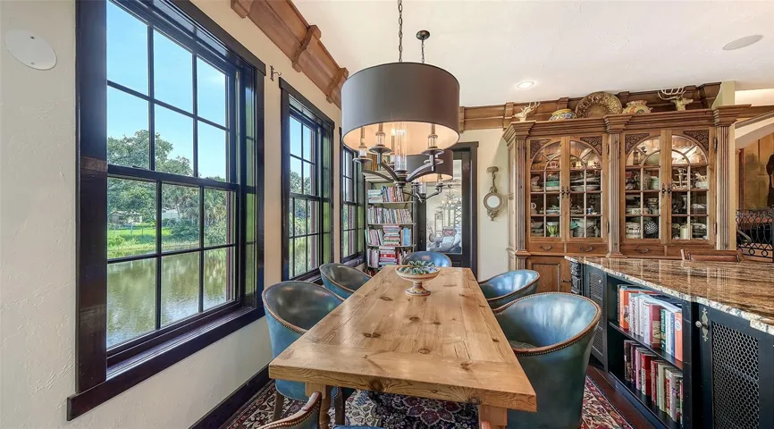 Casual Dining with Peaceful Water Views