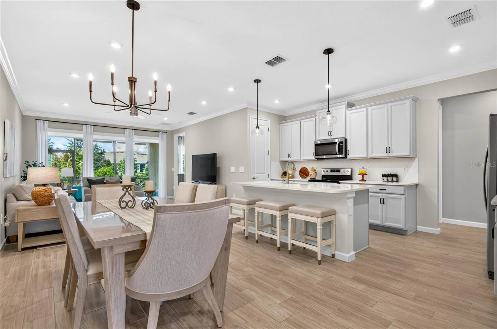 Open floor plan