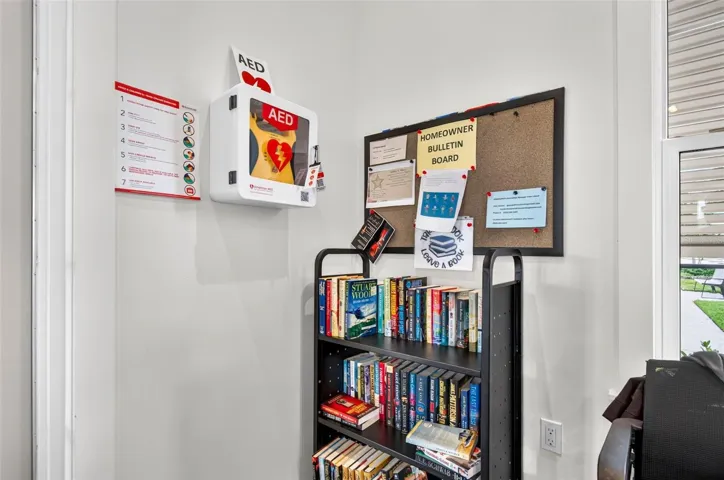 Books &amp; Notice Board in Activity Center