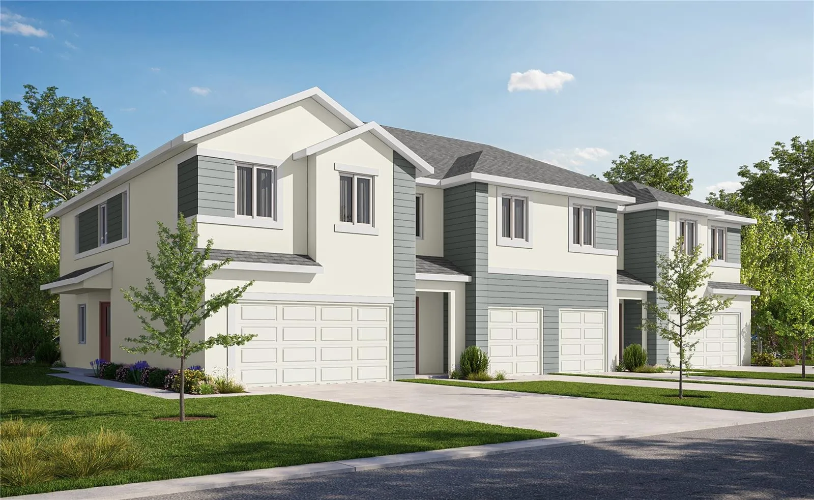 Front elevation rendering
