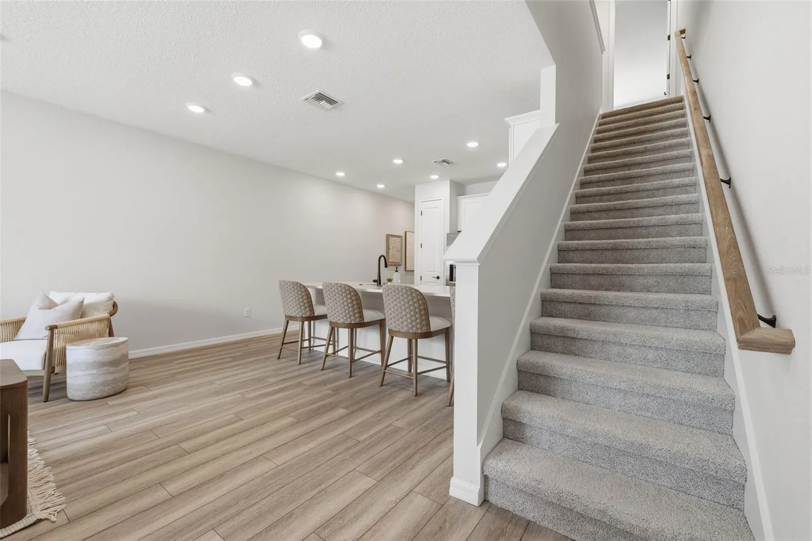 Staircase - model home
