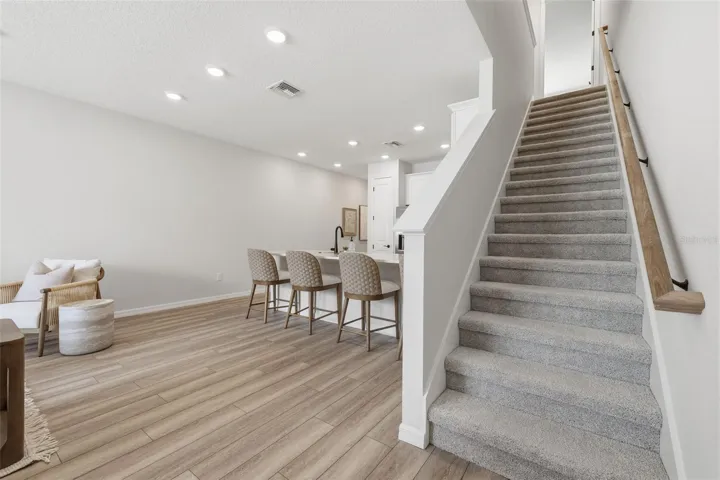 Staircase - model home